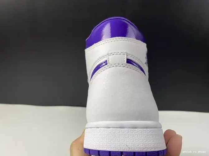 Rep RETRO HIGH AIR CD0461-151 COURT JORDAN 1 PURPLE 0507